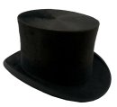 Antiker Felbel Seidenglanz Zylinder (ca. 1930) HG56...
