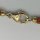 Vintage Korallen Collier rot  mit 585 Goldverschluß