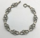 835 Silber Trachenarmband Länge 21 cm
