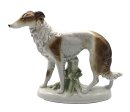 Porzellan Windhund / Barsoi  Fasold & Stauch aus...