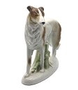 Porzellan Windhund / Barsoi  Fasold & Stauch aus Thüringen um 1925