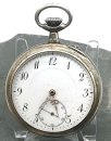 Silber Herren Taschenuhr Schild Fréres & Co....