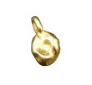 Goldnugget / Goldklumpen Anhänger aus 333 Gold mit Öse