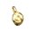 Goldnugget / Goldklumpen Anhänger aus 333 Gold mit Öse