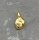 Goldnugget / Goldklumpen Anhänger aus 333 Gold mit Öse
