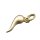Kleiner Vintage 750 Goldanhänger – Horn