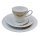 Rosenthal Romanze in Dur  3tlg. Set handbemalt in Gold