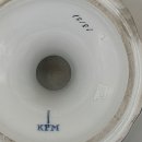 KPM Biedermeier Obstschale Fußschale "Zur Silberhochzeit" 1837-44