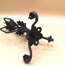 Schmiedeeisen Kerzenleuchter Kerzenständer Drache um 1910