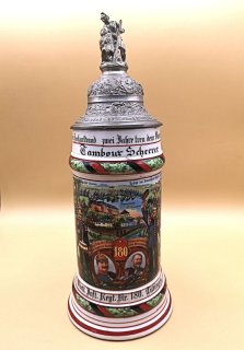 Reservistenkrug Tübingen Nr. 180 - Tambour Scheerer 1910/12