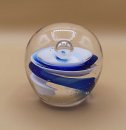 Murano Swirl Paperweight / Briefbeschwerer / Kunstobjekt