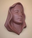 Goldscheider Terracotta Wandmaske Madonna Nr. 7831 -...
