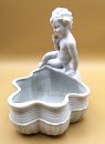 Vintage Porzellan Schale mit  Putte/ Putto ca. 1930
