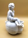 Vintage Porzellan Schale mit  Putte/ Putto ca. 1930