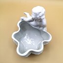 Vintage Porzellan Schale mit  Putte/ Putto ca. 1930
