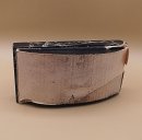 Nero Portoro Schreibtischgarnitur - Tintenfaß - Briefhalter - Löschwiege um 1920