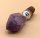 Vintage Flaschenverschluss mit natürlichem Amethyst und Naturkorken (1960er Jahre)