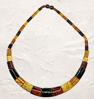 Baltisches ART DECO Bernstein Mix Collier