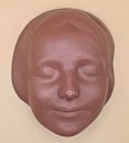 Goldscheider Terracotta Wandmaske Die unbekannte Tote aus...
