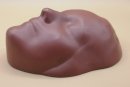 Goldscheider Terracotta Wandmaske Die unbekannte Tote aus der Seine