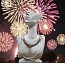 Cleopatra Collier aus den 50er Jahren - neuwertig
