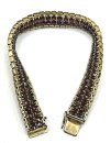 Böhmen Granat Armband vergoldet  ART DECO  um 1930