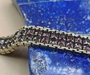Böhmen Granat Armband vergoldet  ART DECO  um 1930