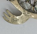 Vintage Taxco Meeres Schildkröten Brosche aus den 50er