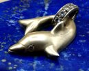 585 Gold Vintage Anhänger Delphin