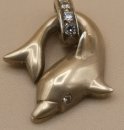 585 Gold Vintage Anhänger Delphin