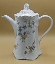 Hutschenreuther Kaffee Kanne - Form Racine - Dekor Clematis Violetta