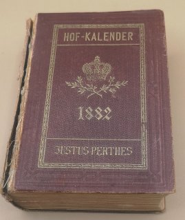 Gothaischer Genealogischer Hofkalender von 1882