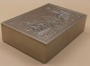 Metallbox für Schmuck, Tabak oder andere Kleinigkeiten von 1960