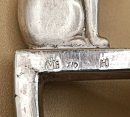 WMF Kinderbecher mit Katze - versilbert / vergoldet