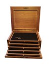 Münzkabinett , Münzschrank , Münztruhe , abschließbar Vintage