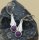 835 Silber Ohrringe Ohrstecker Ohrhänger mit Lavendel Jade