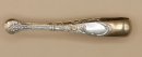 Jugendstil Silber Zuckerzange teilvergoldet - Frankreich um 1910