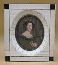 Antikes Miniatur-Porträt „Anna Hillmayer um...