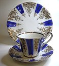 Vintage Sammelgedeck Rheinpfalz Hartporzellan – 50er Jahre – mit edlem Golddekor