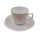 Rosenthal Sanssouci Weiß – Kaffeetasse mit Untertasse aus den 1930er Jahren | Elegantes Porzellan im Rokoko-Stil