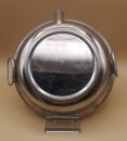 WMF Kinder-Warmhalteteller 1930er Jahre  Porzellan & vernickeltes Metall - Vintage Sammlerstück