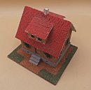 Vau-Pe Nr. 109 Einfamilienhaus 1955 - Original Modellhaus H0 - Handgefertigt aus Naturmaterialien
