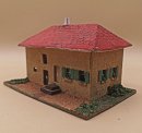 Vau-Pe Nr. ? Haus 50er  - Original Modellhaus H0 - Handgefertigt aus Naturmaterialien