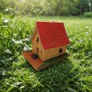 Vau-Pe Nr. ? Haus 50er  - Original Modellhaus H0 - Handgefertigt aus Naturmaterialien (7)