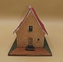 Vau-Pe Nr. ? Haus 50er  - Original Modellhaus H0 - Handgefertigt aus Naturmaterialien (7)