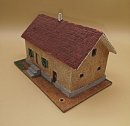 Vau-Pe Nr. ? Haus 50er  - Original Modellhaus H0 - Handgefertigt aus Naturmaterialien (3)
