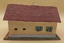 Vau-Pe Nr. ? Haus 50er  - Original Modellhaus H0 - Handgefertigt aus Naturmaterialien (3)