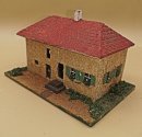 Vau-Pe Nr. ? Haus 50er  - Original Modellhaus H0 - Handgefertigt aus Naturmaterialien (2)