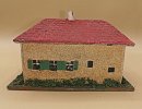 Vau-Pe Nr. ? Haus 50er  - Original Modellhaus H0 - Handgefertigt aus Naturmaterialien (2)