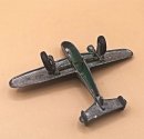 Hubley Diecast US Navy 3-B-4 Airplane Toy AN-79 – Vintage Metall Flugzeug 10 x 13 cm